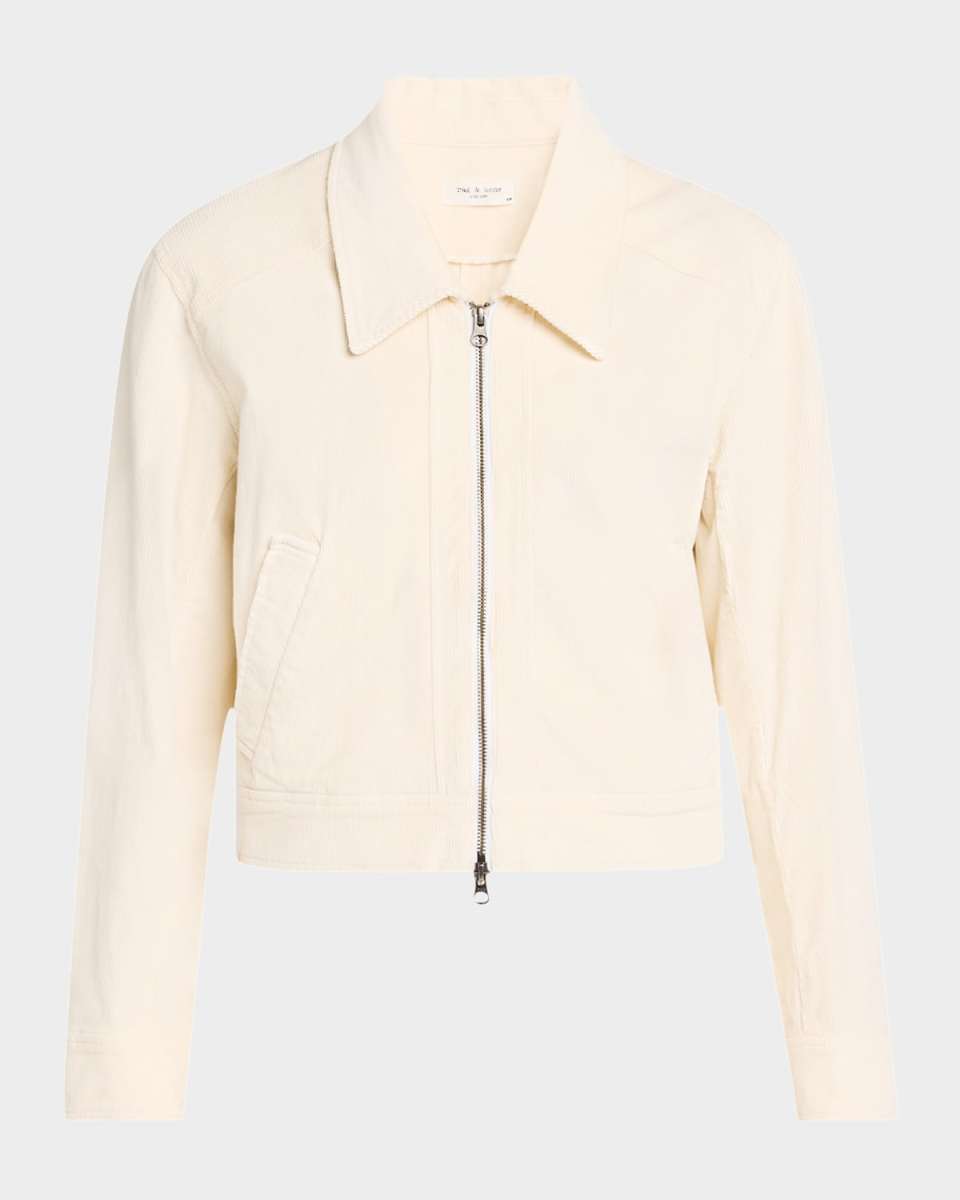 Anya Zip Corduroy Jacket